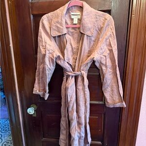 Cynthia Rowley Blush Trench Coat